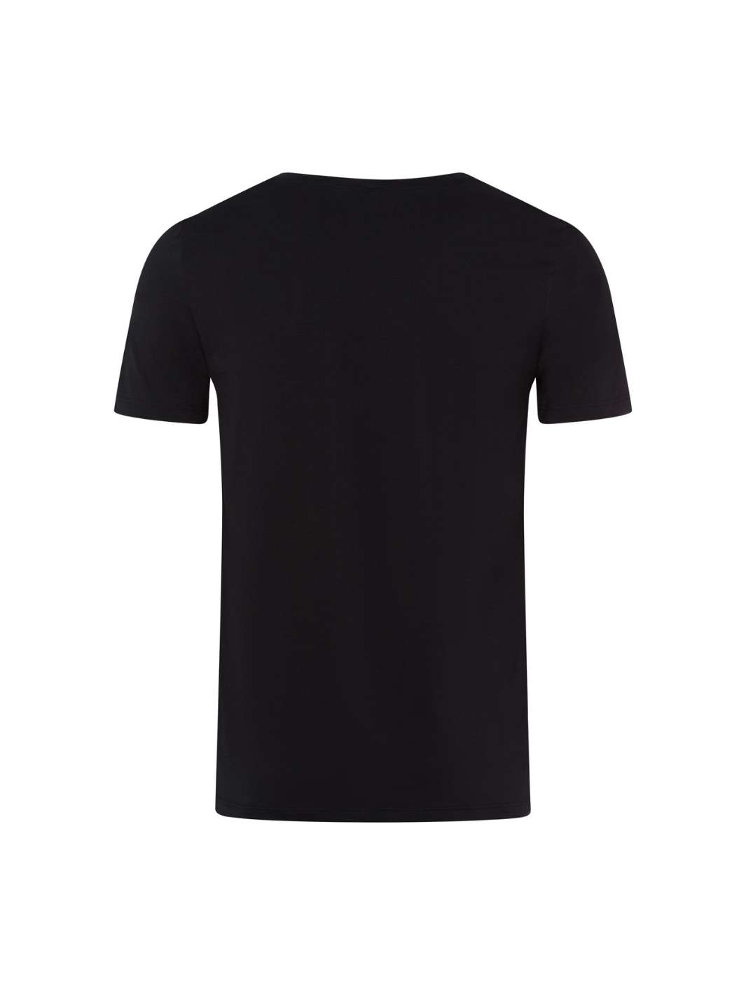 Cotton Superior Shirt Kurzarm - Schwarz