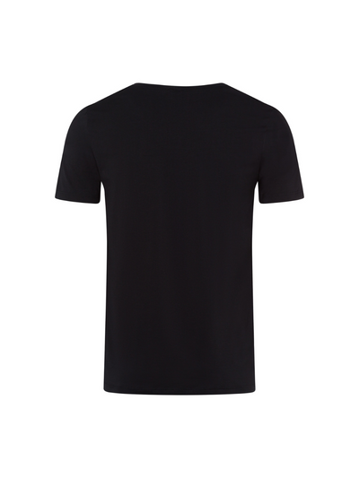 Cotton Superior Shirt Kurzarm - Schwarz
