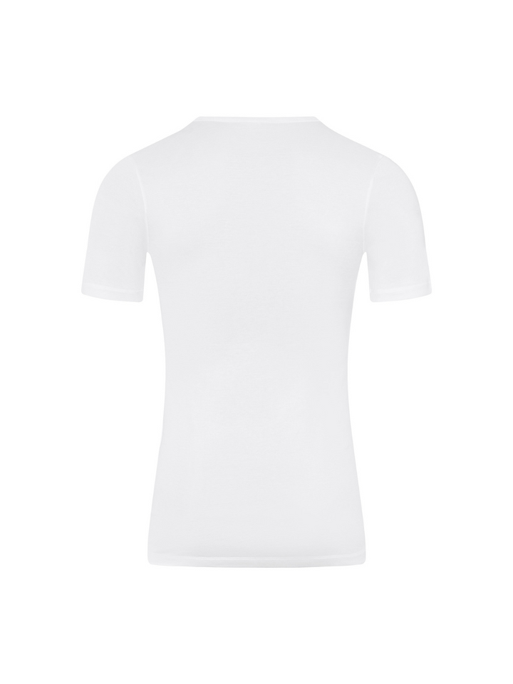 Cotton Pure V-Shirt - Weiß