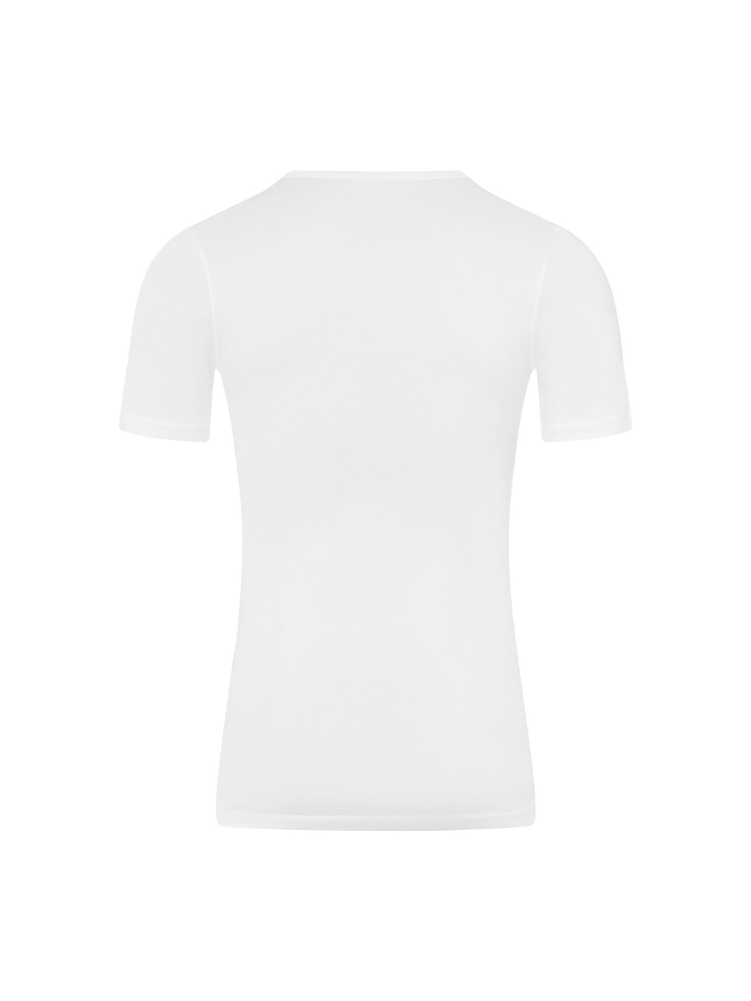 Cotton Pure V-Shirt - Weiß