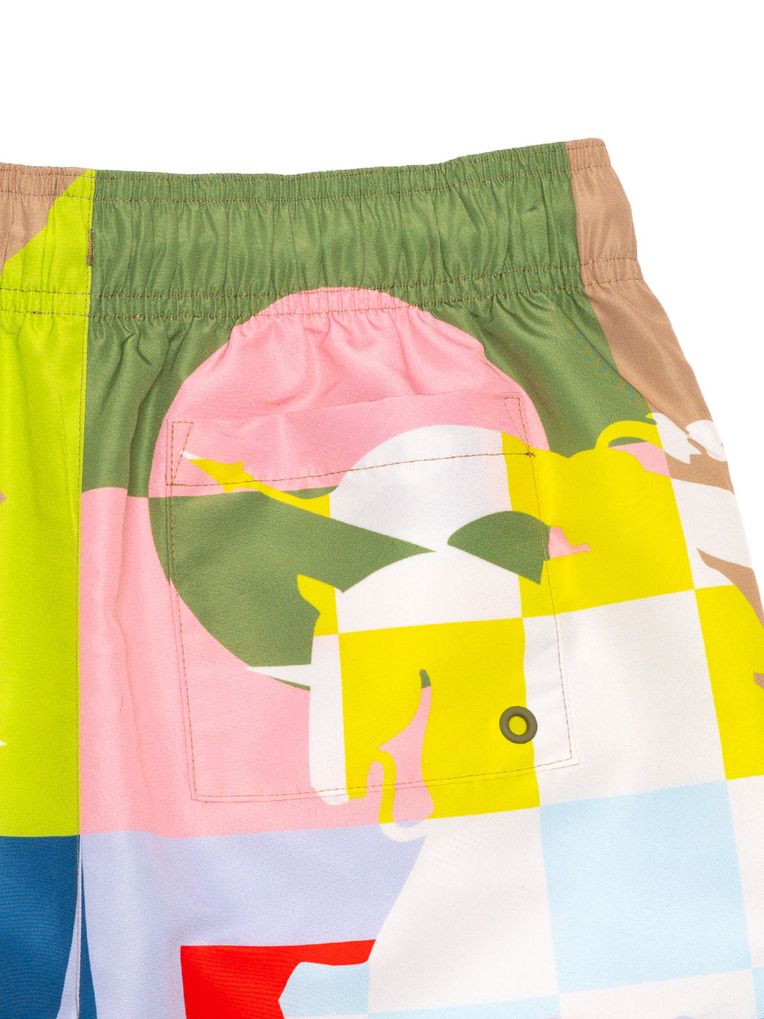 Badeshorts mit Equestrian Knight - Multicolor