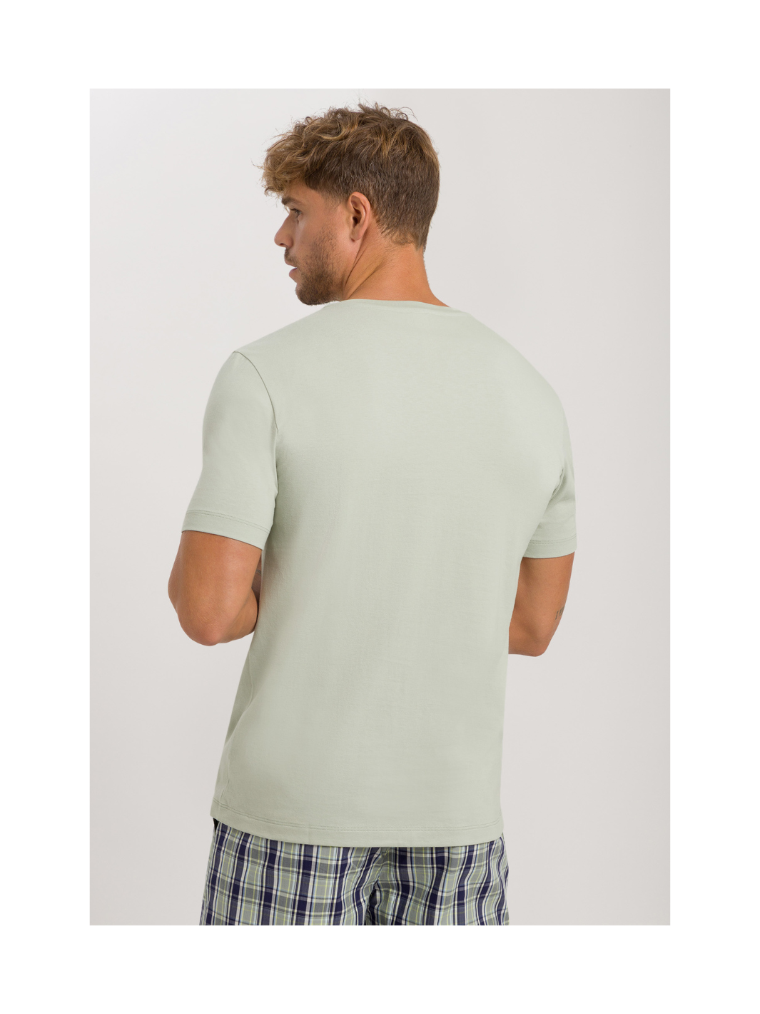 Living Shirts V-Shirt - Mineral Green