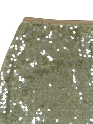 Skirt mit Pailetten