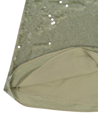 Skirt mit Pailetten