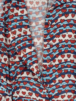 Dress - Allover Herzchen-Print