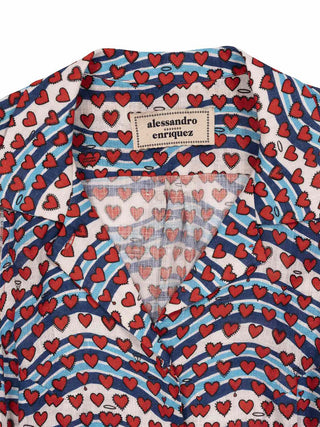 Dress - Allover Herzchen-Print