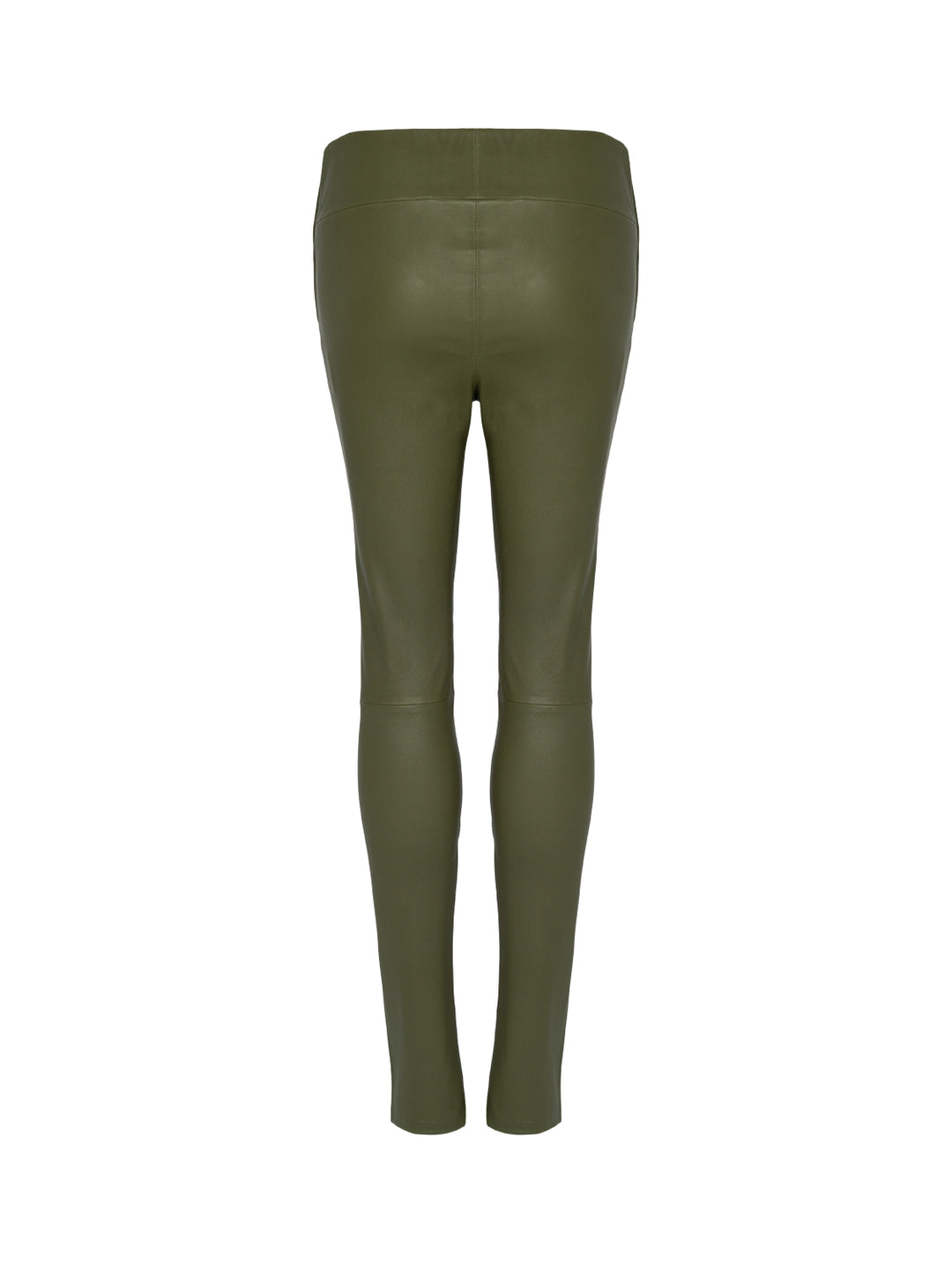 Hoch geschnittene Leder-Leggings Bellenora