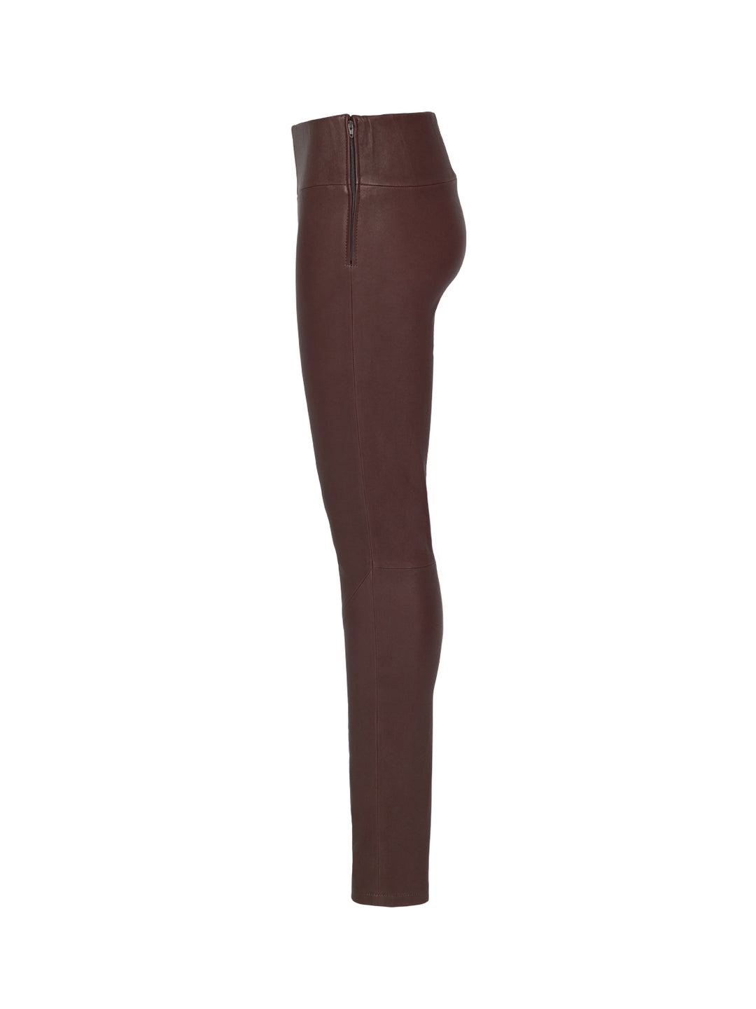 Hoch geschnittene Leder-Leggings Bellenora