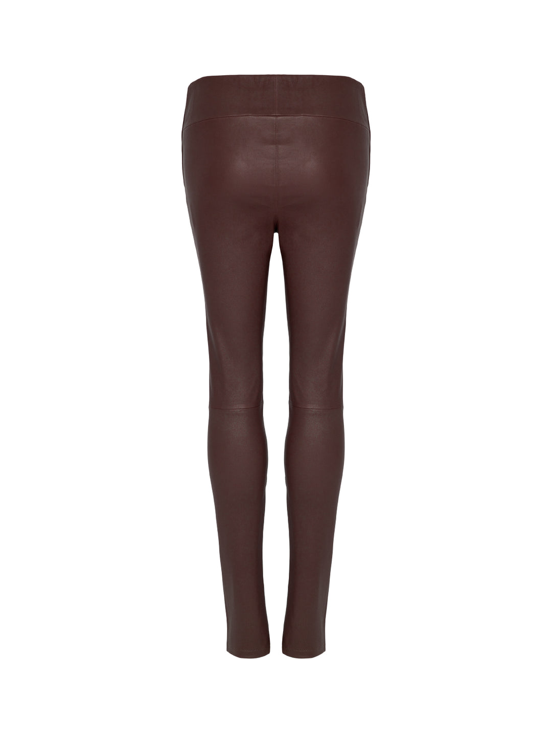 Hoch geschnittene Leder-Leggings Bellenora