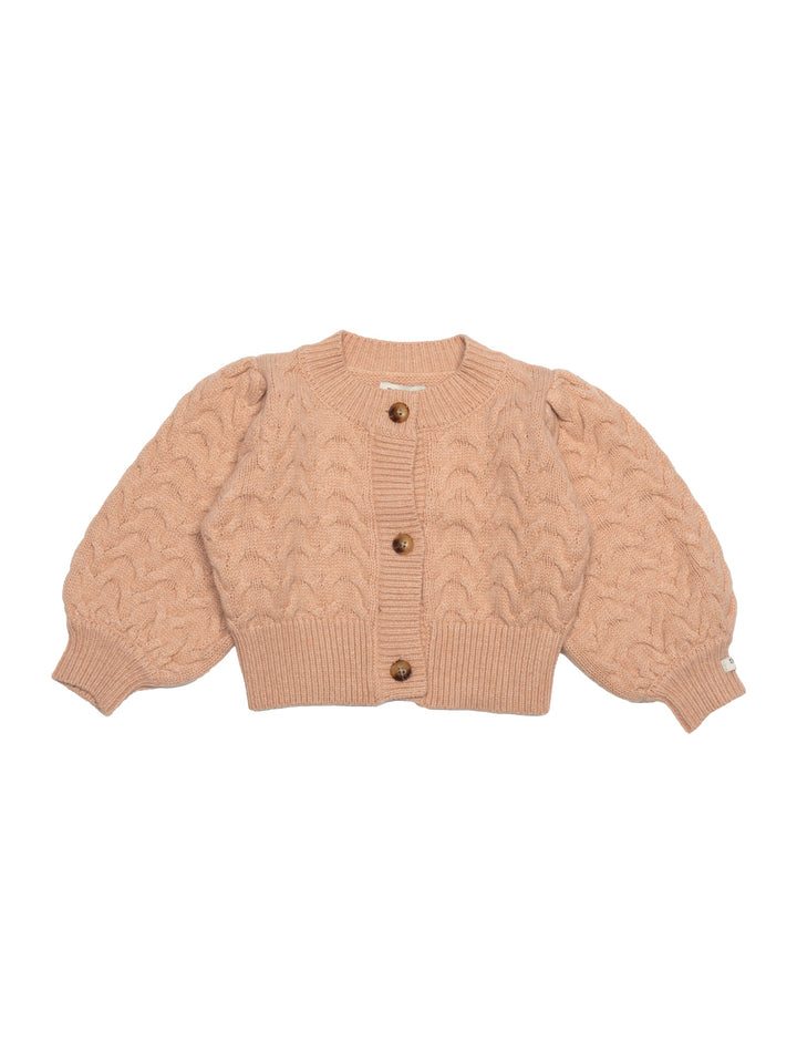 Zinne Cardigan - Cloudy Rose