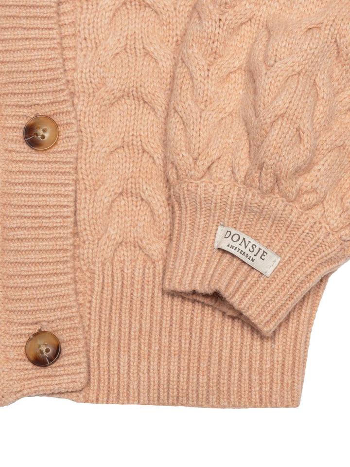 Zinne Cardigan - Cloudy Rose