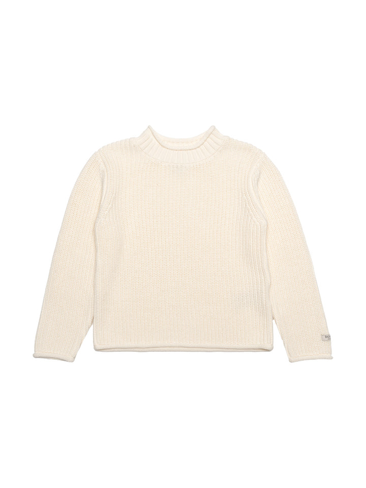 Liella Grobstrickpullover - Warm White