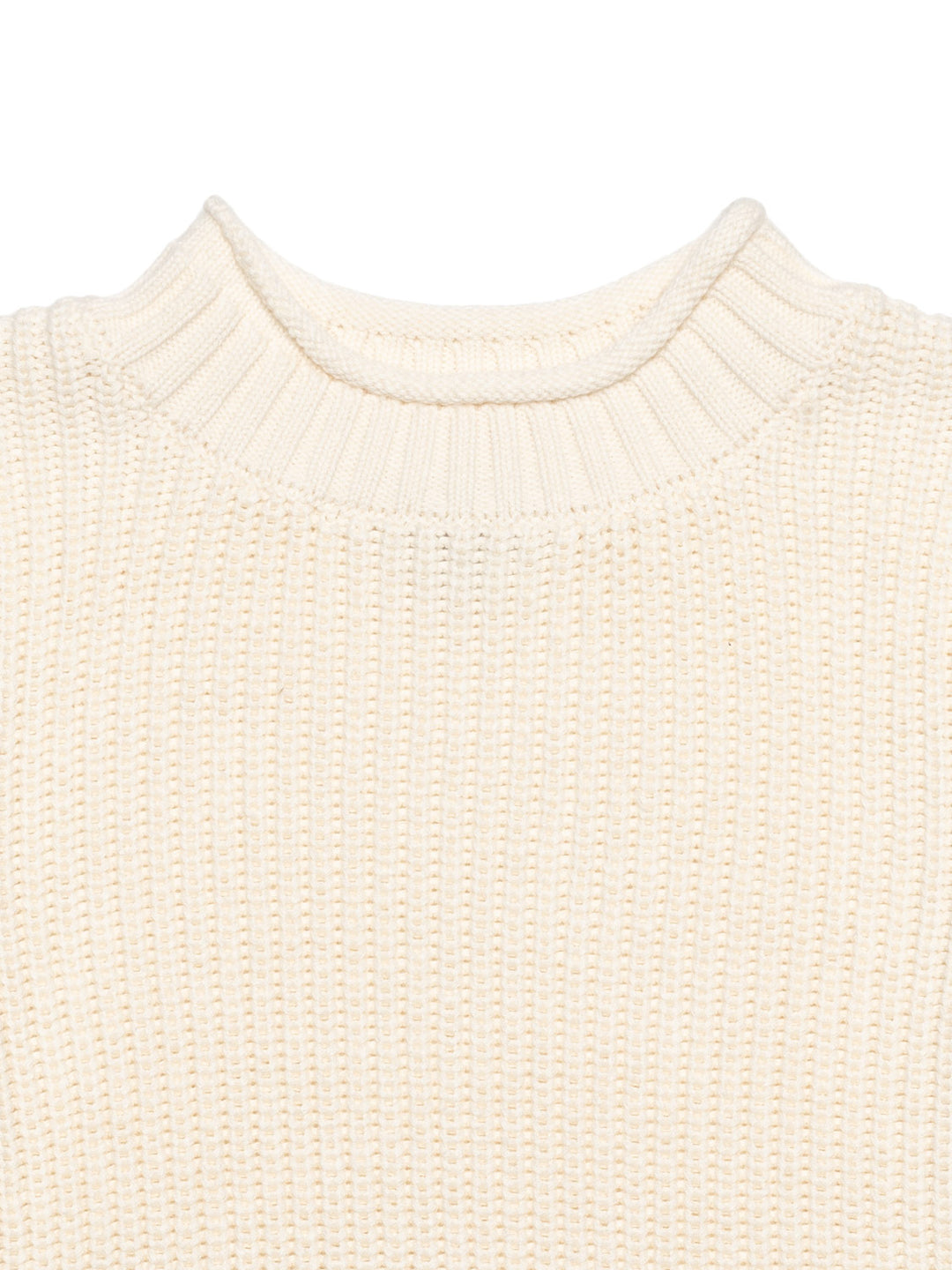 Liella Grobstrickpullover - Warm White