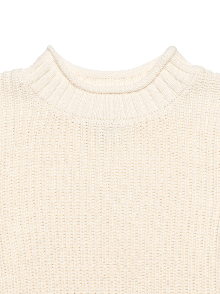 Liella Grobstrickpullover - Warm White