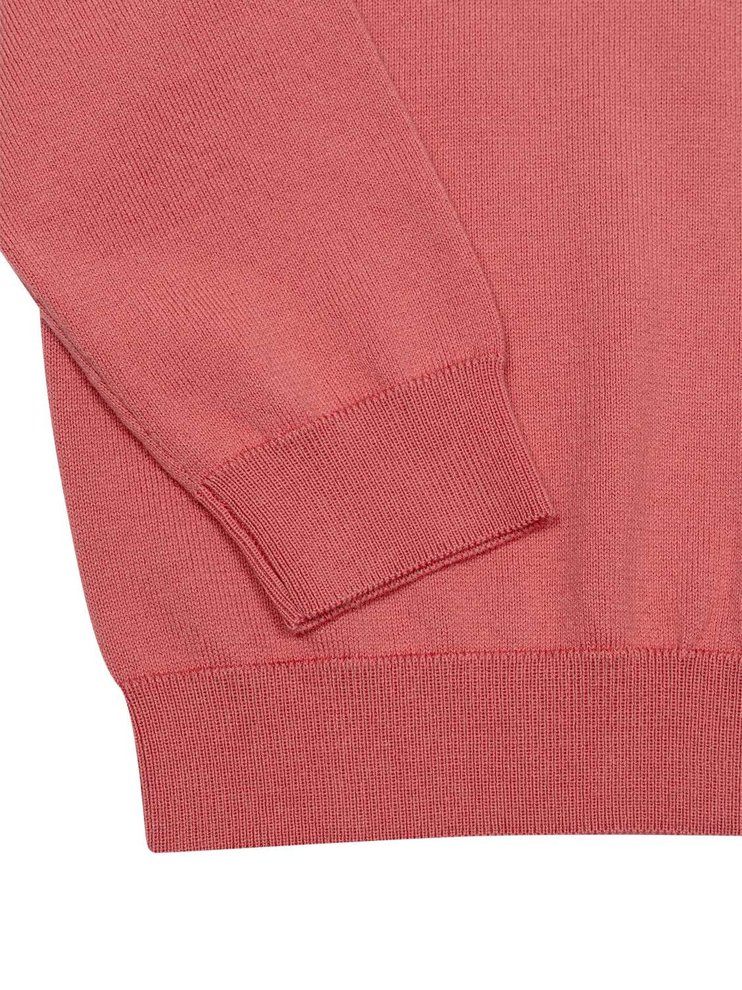 Feinstrickpullover aus Baumwolle - Rot