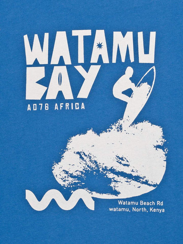 Silas T-Shirt Watamu - Blau