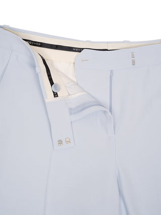 Bügelfaltenhose in Hellblau