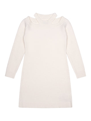 Strickkleid mit Cut-Outs