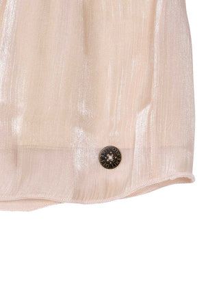 Salina - Rock mit Kordelzug in Champagner