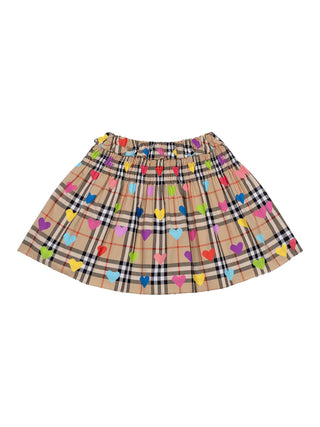 Baumwollrock im Herzchen-Check