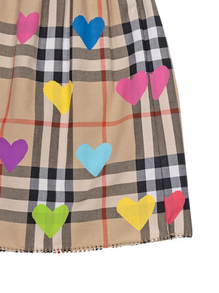 Baumwollrock im Herzchen-Check