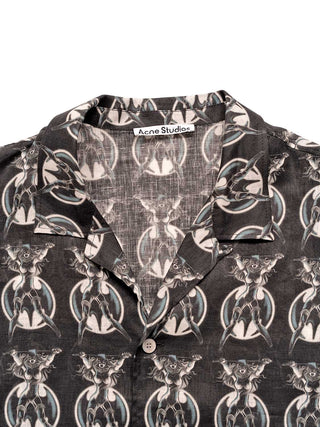 Shirt mit Allover "Cat Women"-Print