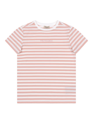 T-Shirt Nokla - Rosa/Weiß