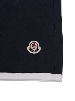 Sweatshorts aus Baumwolle - Navy