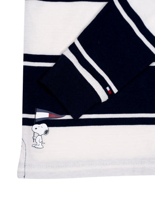Peanuts® Regular Fit Rugby-Streifen-Poloshirt