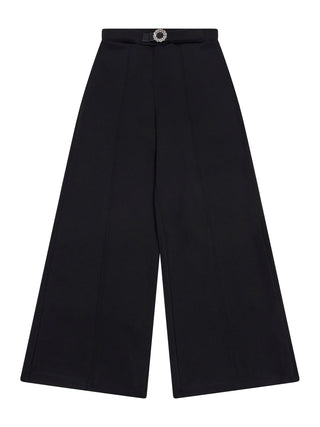Elegante Hose mit Straßgürtel