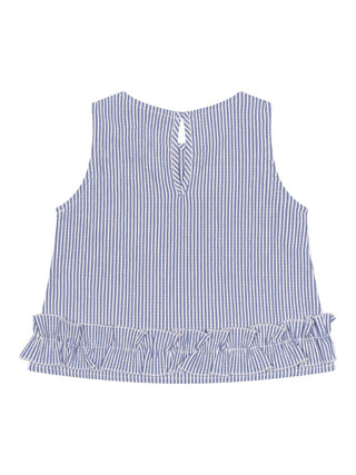 Chloe Bluse Light Blue