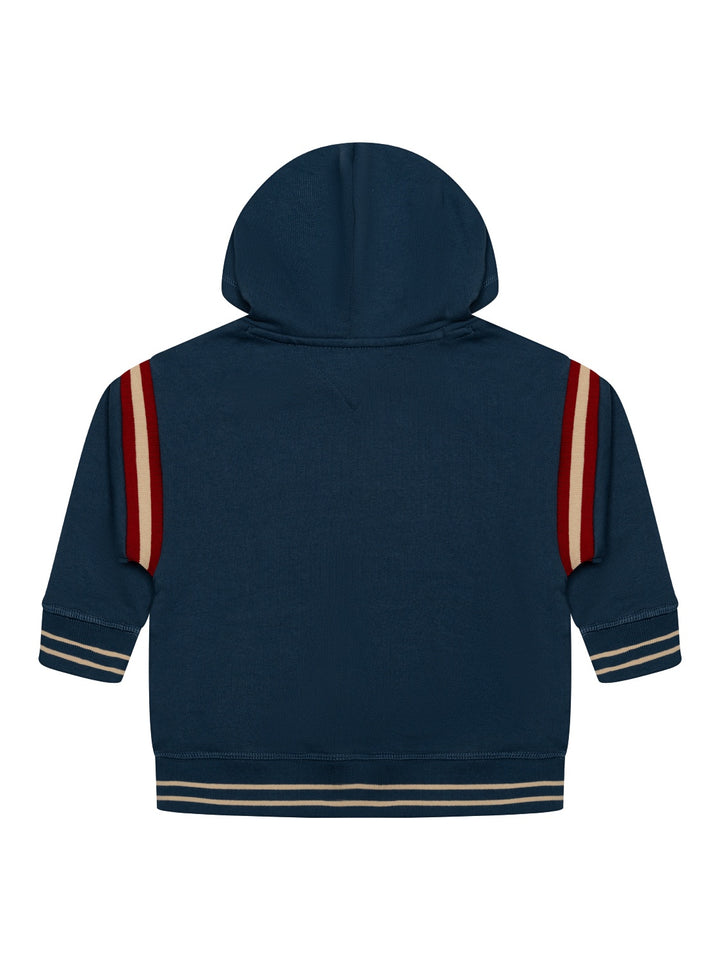 Monotype Hoodie mit Logo-Stickerei - Aegean Sea