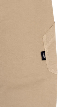 Hose mit aufgesetzten Taschen - Beige