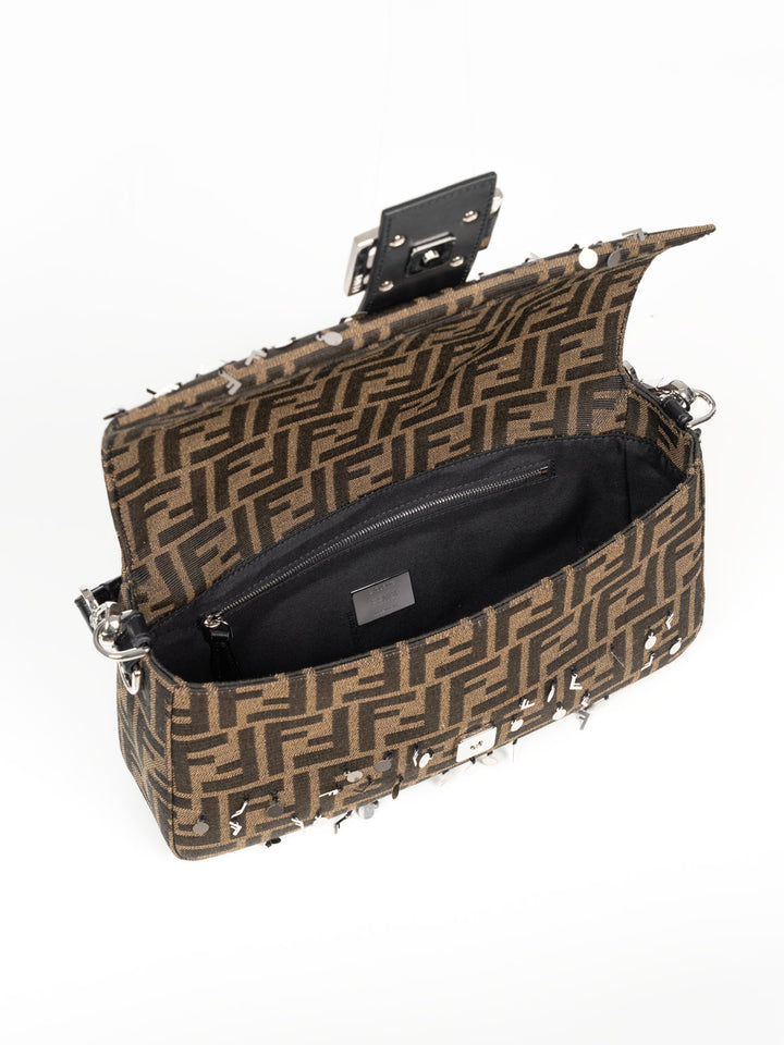 Baguette Tasche mit FF-Stick und Pailletten