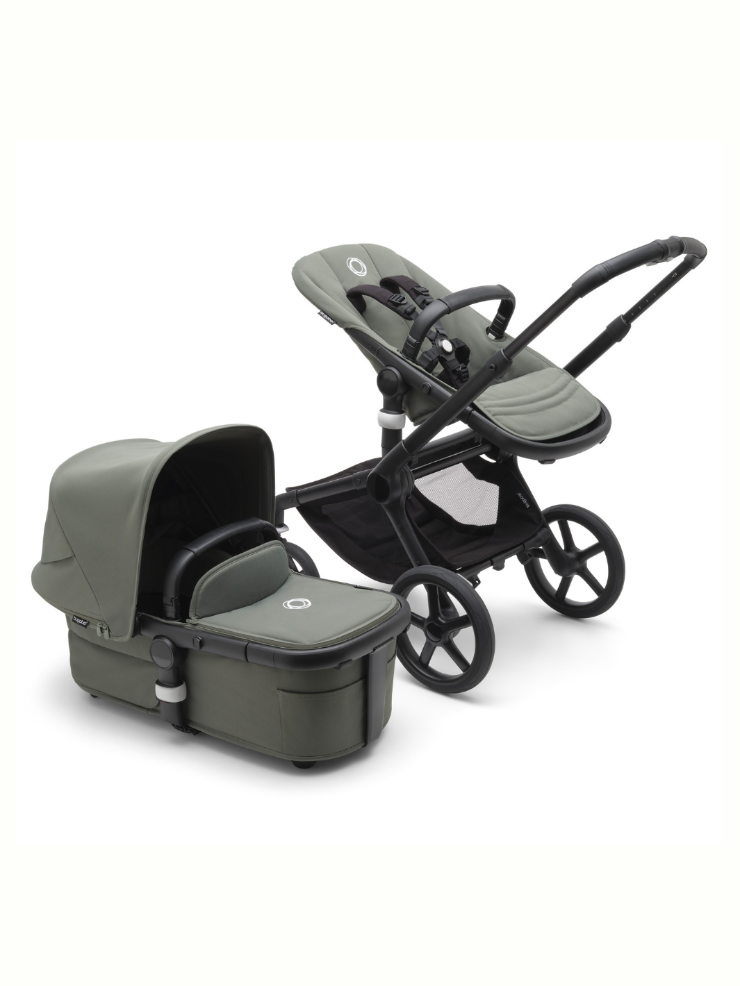 Bugaboo Fox 5 Complete - Black Forest Green