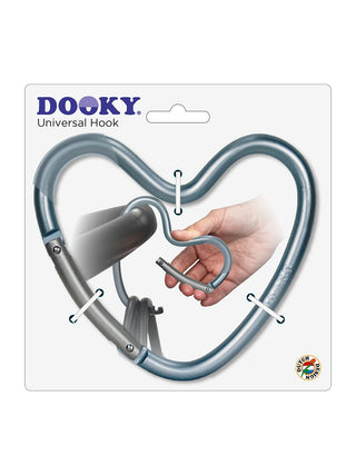 Heart Hook – Herzförmiger Kinderwagenhaken – Blau