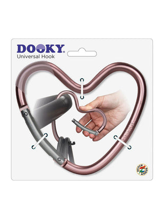 Heart Hook – Herzförmiger Kinderwagenhaken – Pink