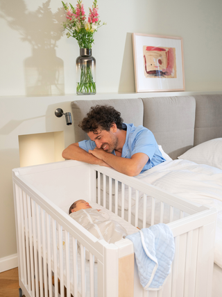 MoveMi® Babybett + Laufgitter