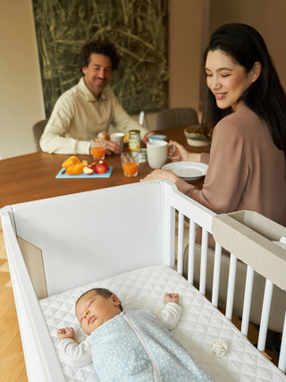 MoveMi® Babybett + Laufgitter