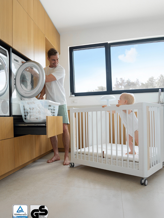 MoveMi® Babybett + Laufgitter
