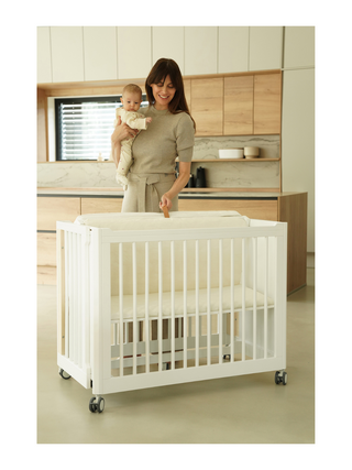 MoveMi® Babybett + Laufgitter
