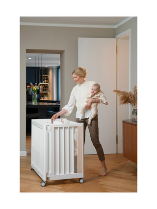 MoveMi® Babybett + Laufgitter