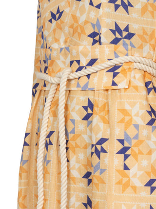 Gerafftes Kleid - Lena