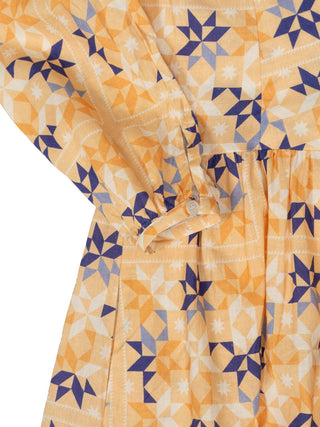 Gerafftes Kleid - Lena