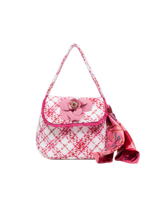 Tweed Tasche Candy Pink