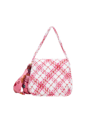 Tweed Tasche Candy Pink