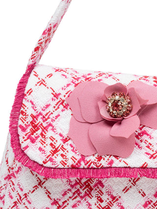 Tweed Tasche Candy Pink