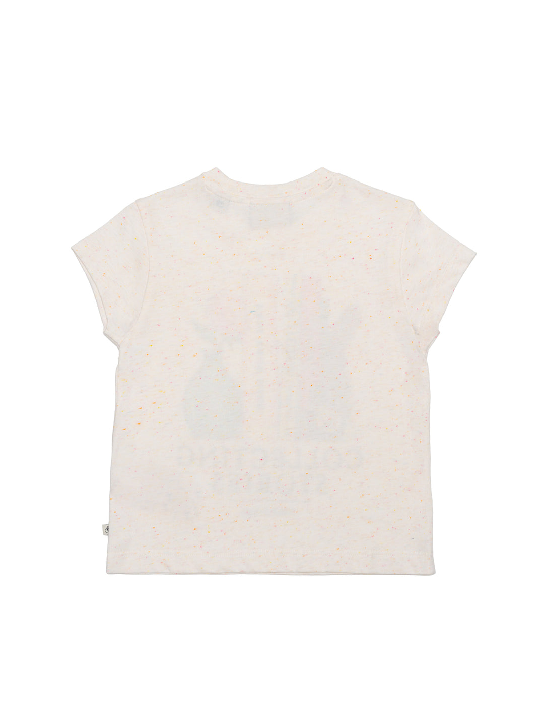 T-Shirt mit Motiv-Print - Creme