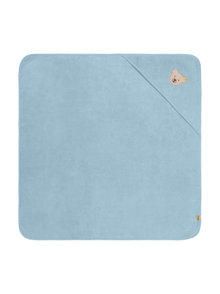 Badetuch mit Kapuze - Blau