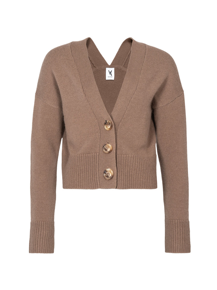 Brooklyn Cashmere-Strickjacke